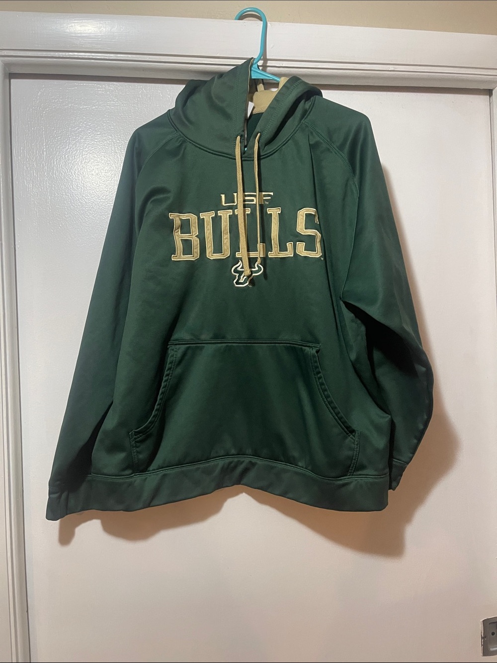 Knights Apparel USF bulls Green Pullover Hoodie size extra large